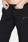 Zivame Knit Cotton Loungewear Bottom - Black Beauty — thumbnail 7